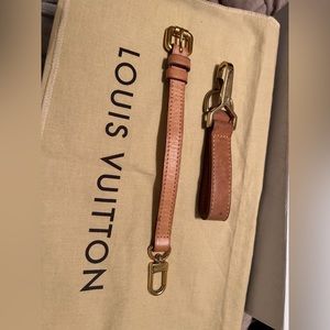 Louis Vuitton Bundle Two Vachetta Straps